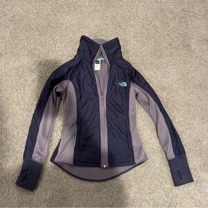 Women’s Purple North Face Vidali Hybrid Jacket Size XS